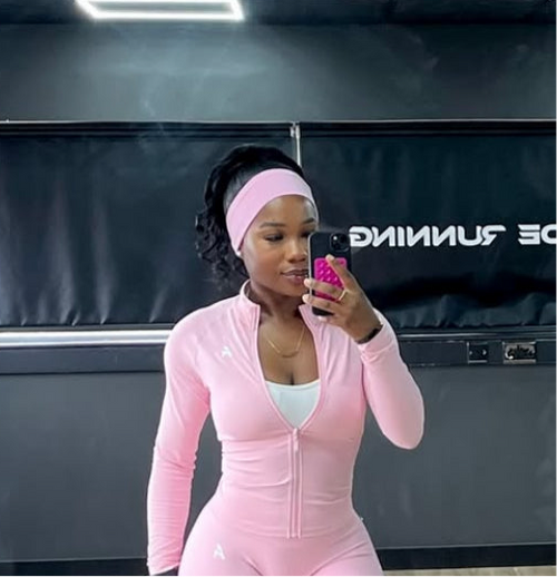 Pink Gym Jacket