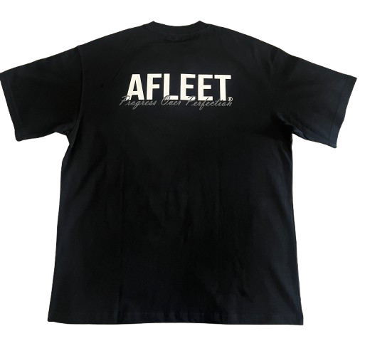 AFLEET PROGRESS OVER PERFECTION T-SHIRT