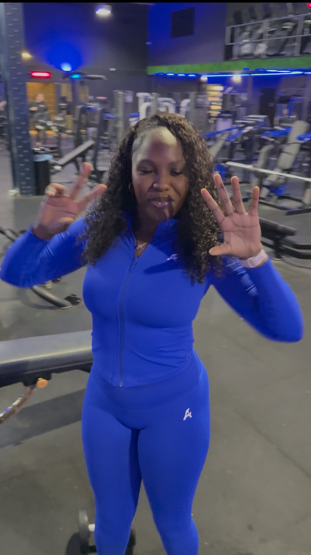 Blue Gym Jacket
